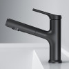 Смеситель для раковины Am.Pm X-Joy S F85B02922 с вытяжным изливом черный матовый