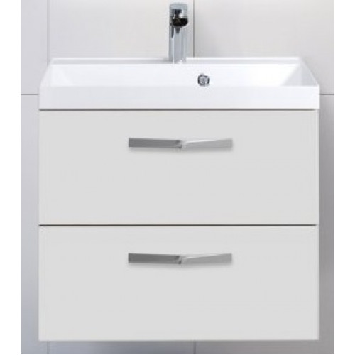 BelBagno Тумба с раковиной AURORA 600 Bianco Opaco