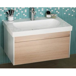 Kerama Marazzi Тумба с раковиной BUONGIORNO 100 дуб с 1 ящиком