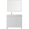 Aquanet Тумба с раковиной Nova Lite 2.0 90 L белая
