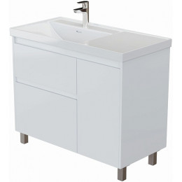 Aquanet Тумба с раковиной Nova Lite 2.0 90 L белая