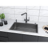 Мойка для кухни Paulmark Next-Skew Uni PM887444-MG 74 матовый серый