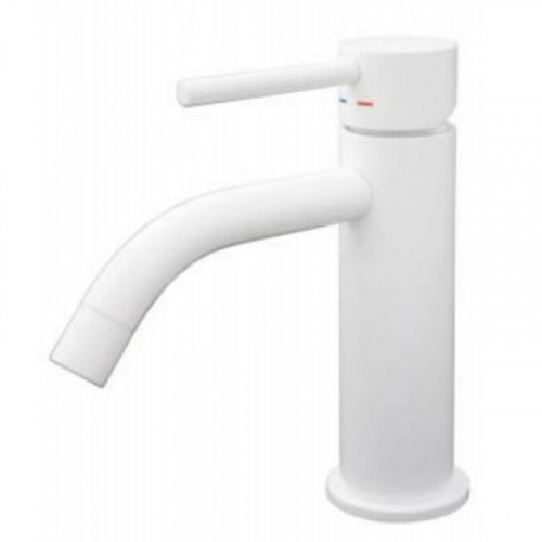 Смеситель для раковины Paffoni Light LIG071BO белый матовый