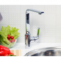 Смеситель для кухни WasserKRAFT Neime 1907 с поворотным изливом