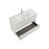 BelBagno Тумба с раковиной Uno mini 100 подвесная Bianco Opaco с раковиной BB-8099-3-100