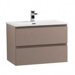 BelBagno Тумба с раковиной Kraft 39-70 подвесная Бежевый матовый с раковиной BB-8099-3-70