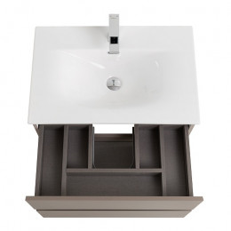 BelBagno Тумба с раковиной Kraft 39-70 подвесная Бежевый матовый с раковиной BB-8099-3-70