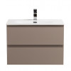 BelBagno Тумба с раковиной Kraft 39-70 подвесная Бежевый матовый с раковиной BB-8099-3-70