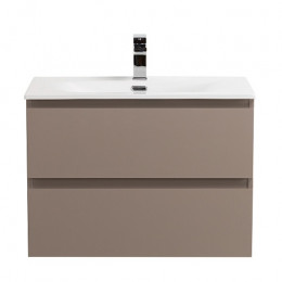 BelBagno Тумба с раковиной Kraft 39-70 подвесная Бежевый матовый с раковиной BB-8099-3-70