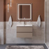 BelBagno Тумба с раковиной Kraft 39-70 подвесная Бежевый матовый с раковиной BB-8099-3-70