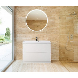 BelBagno Тумба с раковиной напольная MARINO 800 Bianco Lucido