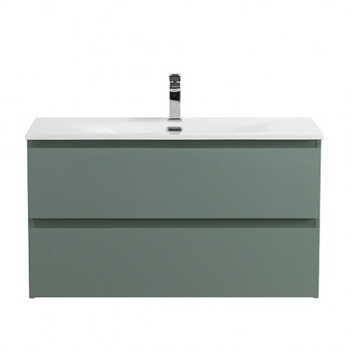 BelBagno Тумба с раковиной Kraft 90 подвесная Еловый матовый с раковиной BB-8099-90