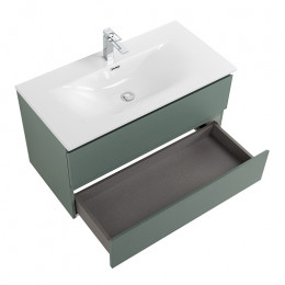 BelBagno Тумба с раковиной Kraft 90 подвесная Еловый матовый с раковиной BB-8099-90