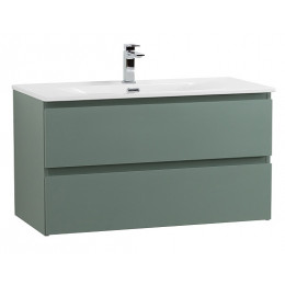BelBagno Тумба с раковиной Kraft 90 подвесная Еловый матовый с раковиной BB-8099-90
