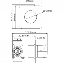 Комплект для ванны WasserKRAFT A7751.287.289.290.292.291 розовое золото