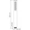 Комплект для ванны WasserKRAFT A7751.287.289.290.292.291 розовое золото