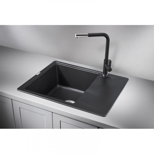 Кухонная мойка Granula 6201sv шварц