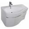 Aquanet Тумба с раковиной Сопрано 2-95 L белая (169631)