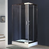 Royal Bath Душевой уголок HPD-T-CH 90х80х185