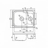 Мойка кухонная Iddis Strit STR60SXi77 60.5 х 48 см, шелк, левая