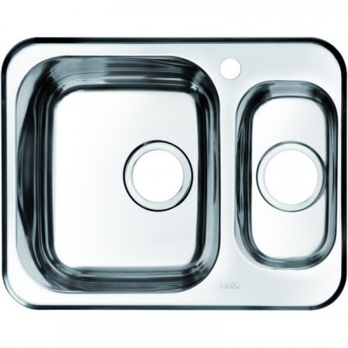 Мойка кухонная Iddis Strit STR60SXi77 60.5 х 48 см, шелк, левая