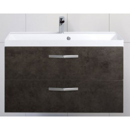 BelBagno Тумба с раковиной AURORA 900 Cemento Scuro, ручки хром
