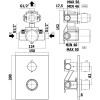 Смеситель с термостатом Paffoni Light LIQ513CR 277573 хром