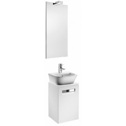 Roca Тумба с раковиной Gap 45 белый глянец