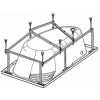Santek Монтажный комплект Майорка XL 160x95