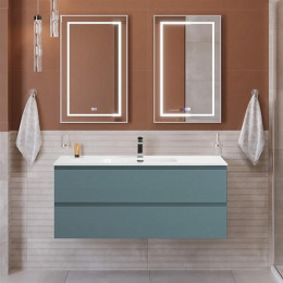 BelBagno Тумба с раковиной Kraft 120 подвесная Голубой матовый