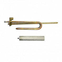 Комплект ТЭН 1,2кВт (1200Вт) RCA для водонагревателя Ariston + анод, 10025K1