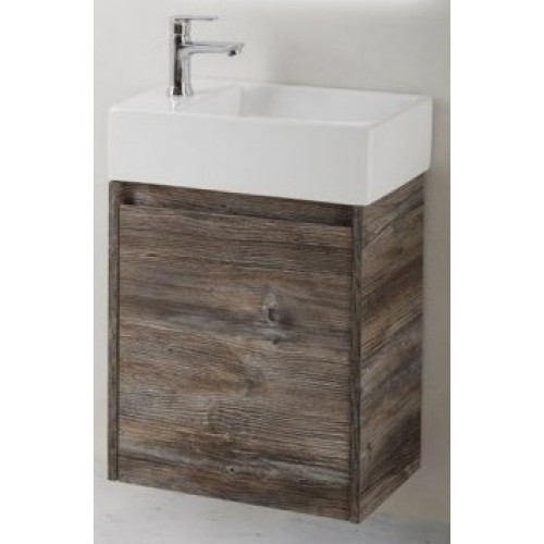 BelBagno Тумба с раковиной KRAFT MINI 450 L Pino Pasadena