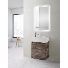 BelBagno Тумба с раковиной KRAFT MINI 450 L Pino Pasadena