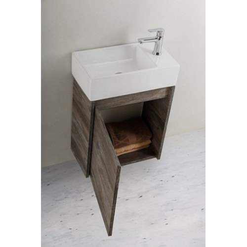 BelBagno Тумба с раковиной KRAFT MINI 450 L Pino Pasadena
