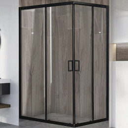 Royal Bath Душевой уголок RB 9120HPD-T-BL 120х90х185
