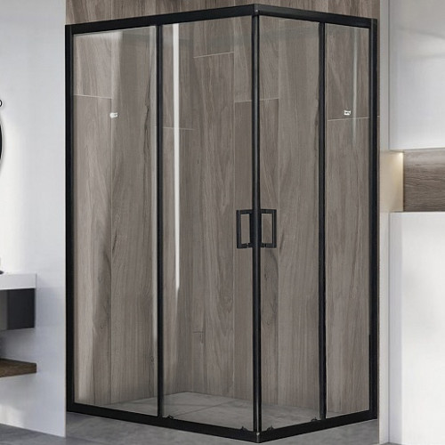 Royal Bath Душевой уголок RB 9120HPD-T-BL 120х90х185