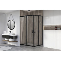 Royal Bath Душевой уголок RB 8120HPD-T-BL 120х80х185