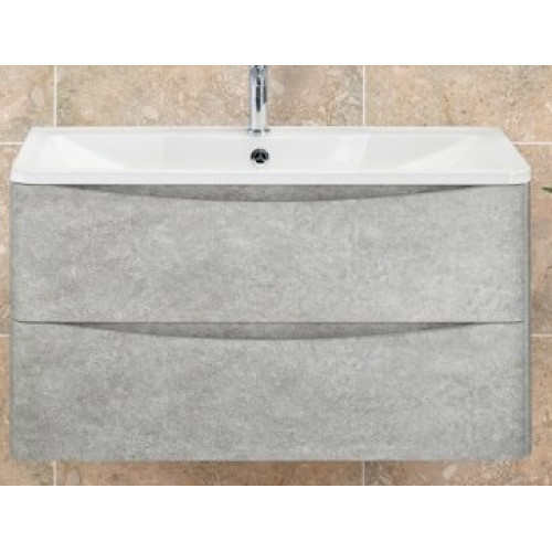 BelBagno Мебель для ванной ACQUA 1000 Cemento Verona Grigio, BTN