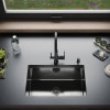 Мойка для кухни Gerhans K36045B 60x45 графит