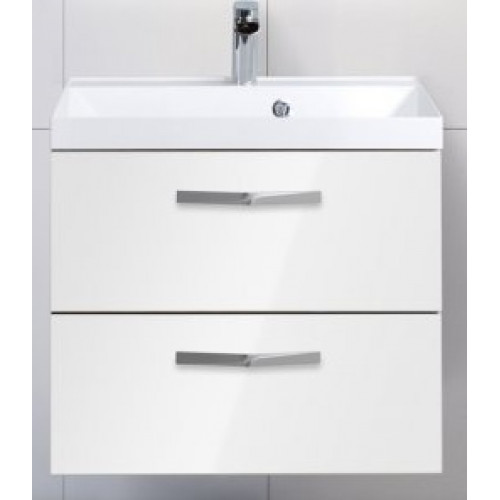 BelBagno Тумба с раковиной AURORA 600 Bianco Lucido