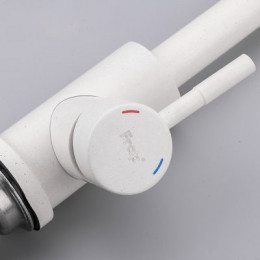 Смеситель для кухни Frap F40899-1 белый