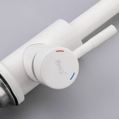 Смеситель для кухни Frap F40899-1 белый
