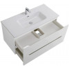 BelBagno Мебель для ванной Etna 100 подвесная белая матовая