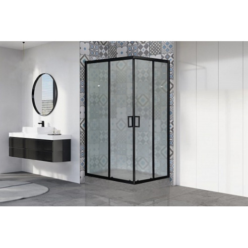 Royal Bath Душевой уголок RB 9120HPD-C-BL 120х90х185
