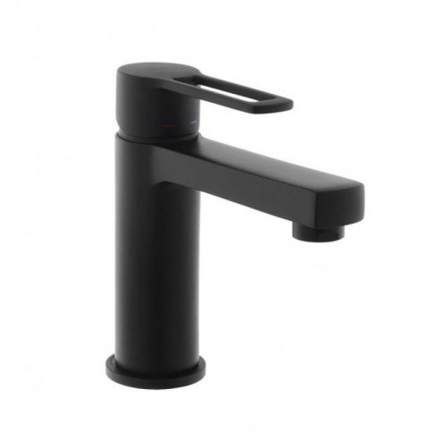 Смеситель для раковины Paffoni Ringo RIN071KNO 261847 чёрный матовый