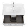 BelBagno Тумба с раковиной Uno 80 подвесная Bianco Opaco с раковиной BB-8099-80