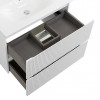 BelBagno Тумба с раковиной Uno 80 подвесная Bianco Opaco с раковиной BB-8099-80