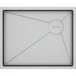 Мойка для кухни Paulmark Next-Skew PM885444-BS 54x44 брашированная сталь
