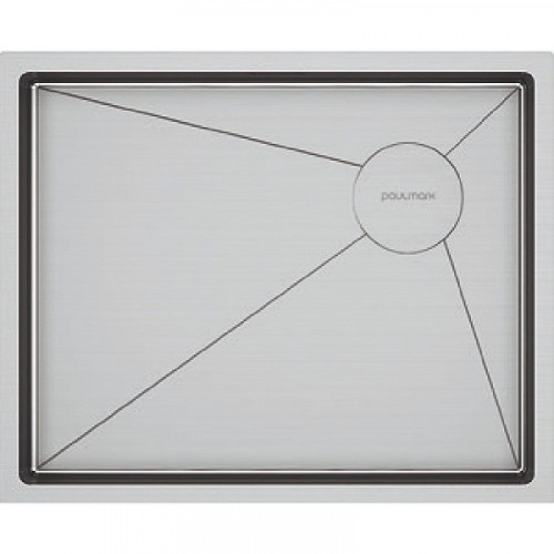 Мойка для кухни Paulmark Next-Skew PM885444-BS 54x44 брашированная сталь
