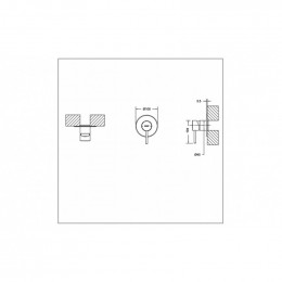 Встраиваемый смеситель 1-функц. Bravat Arc PB86061BW-A1-07